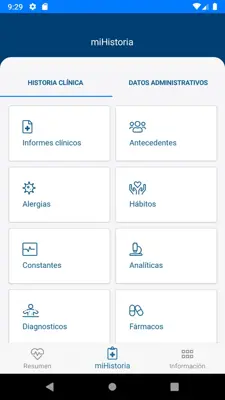 miHistoria android App screenshot 1
