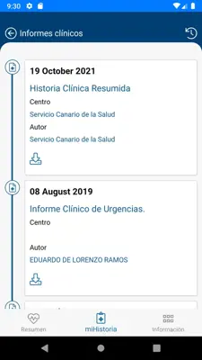miHistoria android App screenshot 3